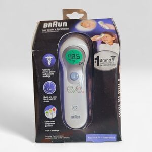 Braun No Touch + Forehead Thermometer - White